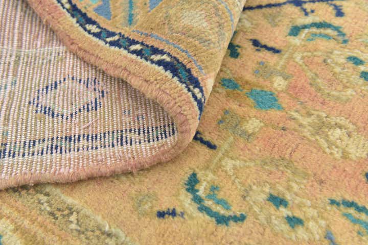 4' 9 x 9' 7 Hand Knotted Farahan Persian Wool Runner Rug