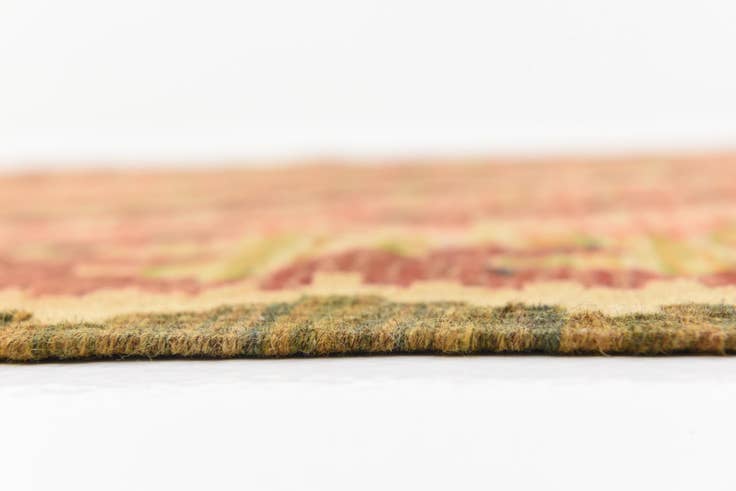 Detail image of 95cm x 200cm Hand Woven Kilim Maymana Wool Runner Rug