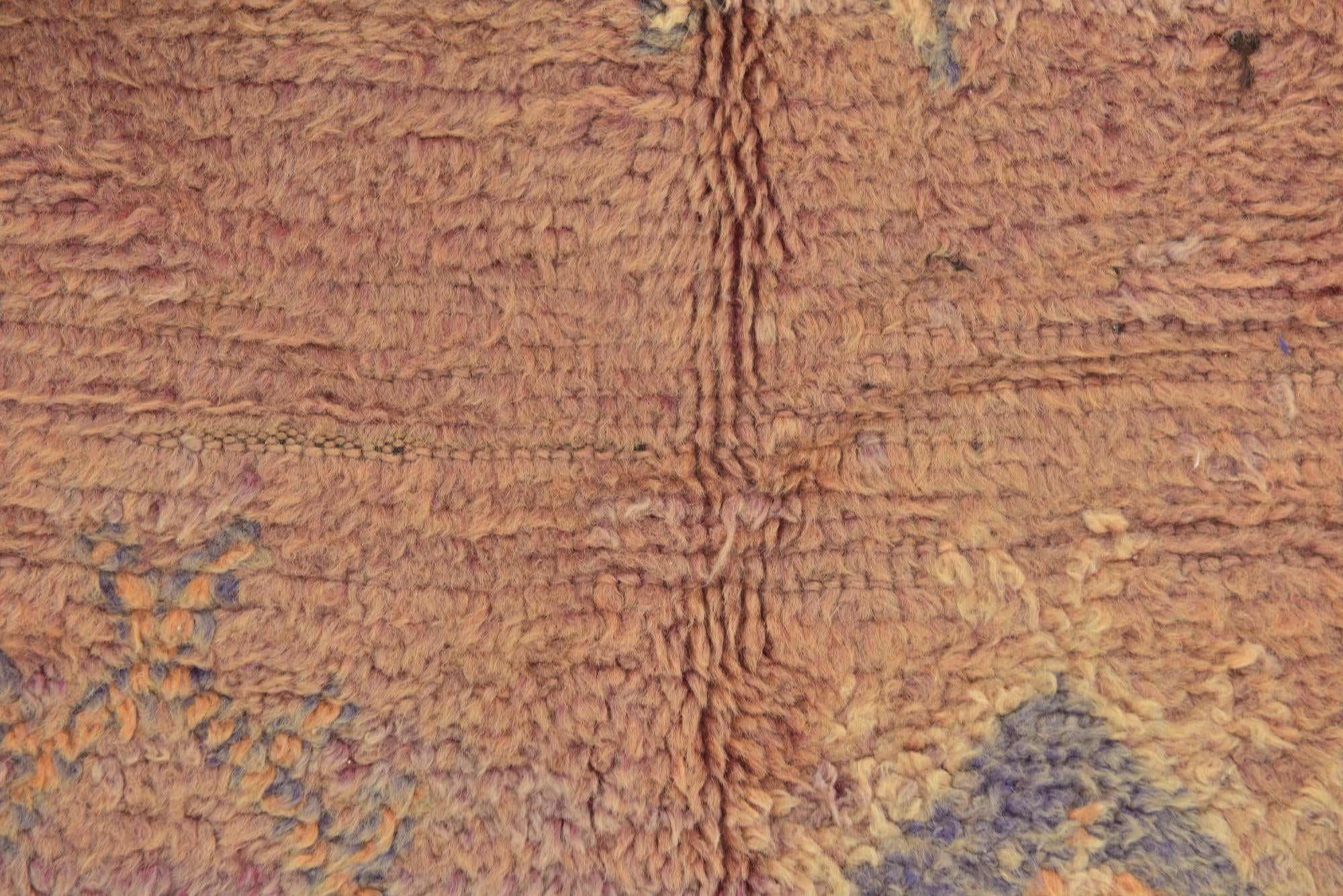 6' 2 x 13' 5 Hand Knotted Moroccan Wool Runner Rug