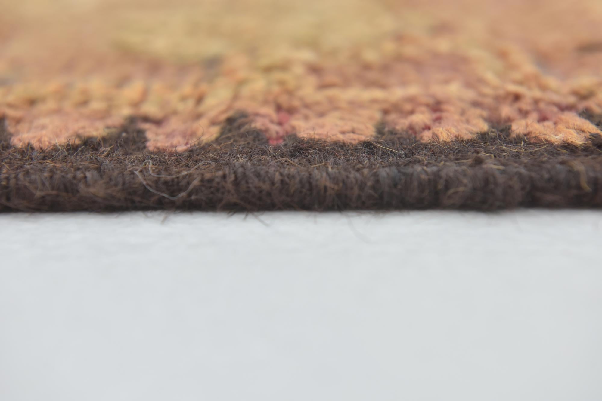 6' 2 x 13' 5 Hand Knotted Moroccan Wool Runner Rug