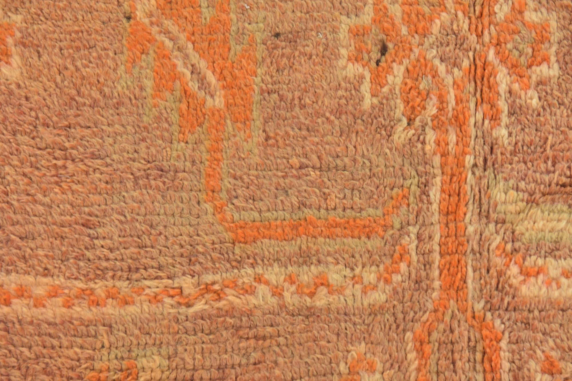 6' x 12' Hand Knotted Moroccan Wool Runner Rug