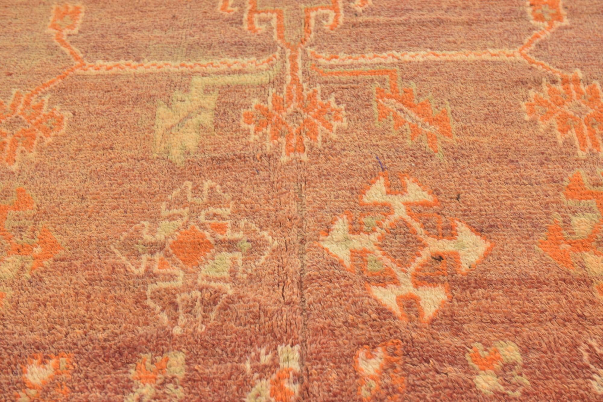 6' x 12' Hand Knotted Moroccan Wool Runner Rug