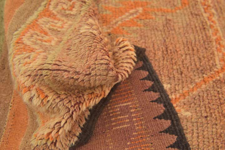 6' x 12' Hand Knotted Moroccan Wool Runner Rug