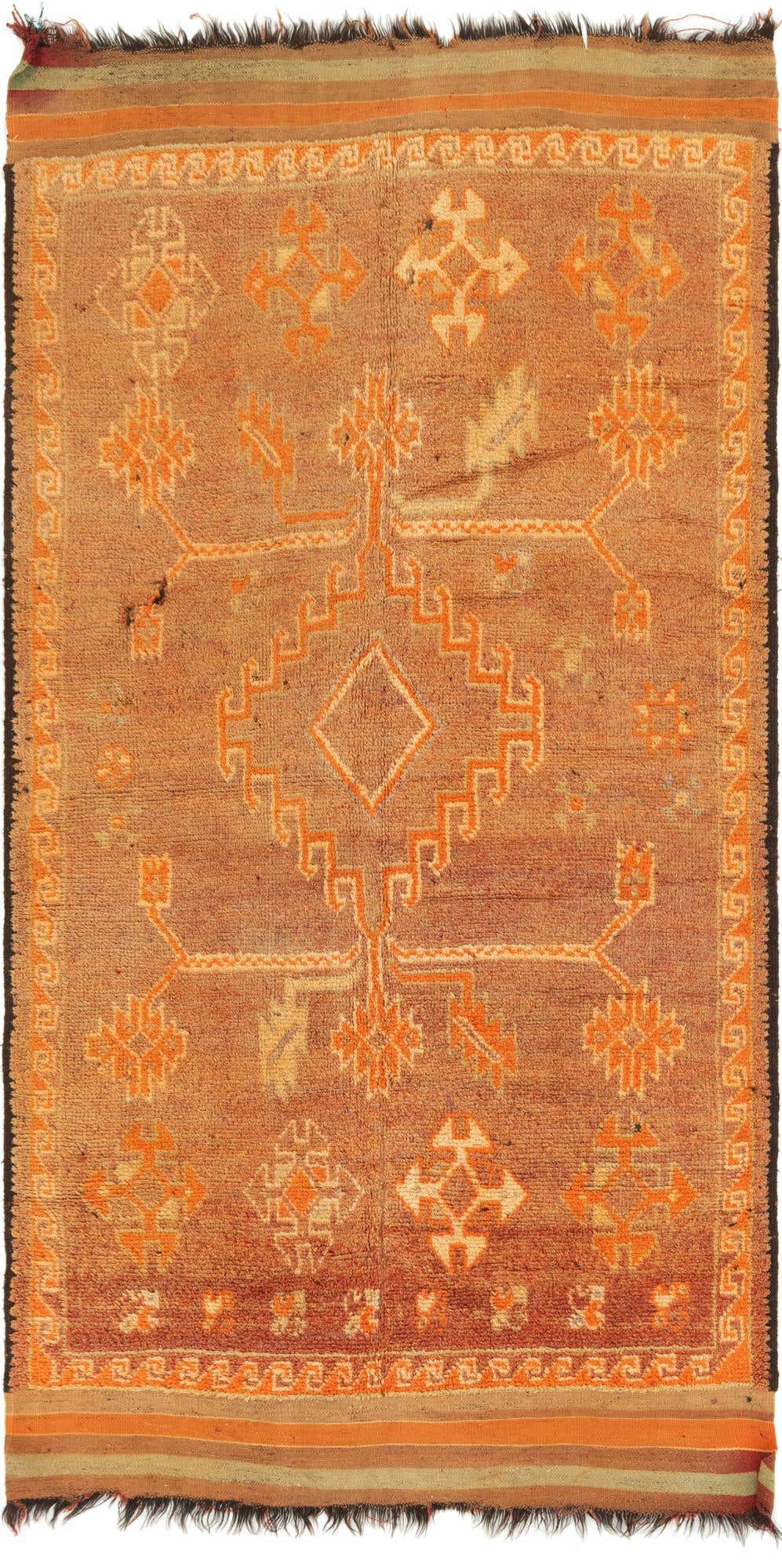 6' x 12' Hand Knotted Moroccan Wool Runner Rug