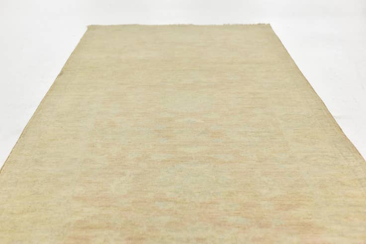 Detail image of 2' 7 x 9' 11 Hand Knotted Peshawar Ziegler Runner Rug