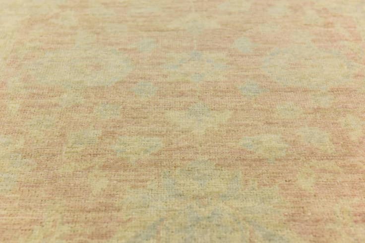 Detail image of 2' 7 x 9' 11 Hand Knotted Peshawar Ziegler Runner Rug