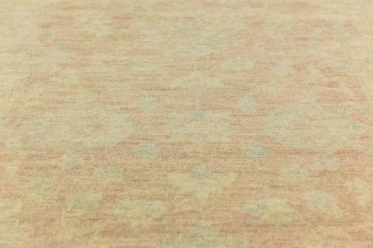 Detail image of 2' 7 x 9' 11 Hand Knotted Peshawar Ziegler Runner Rug