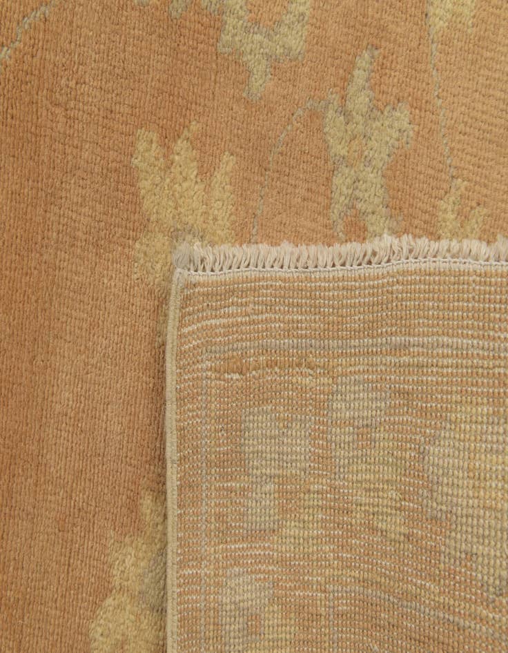 Detail image of 2' 8 x 10' 1  Hand Knotted Peshawar Ziegler Runner Rug