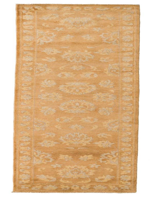 Detail image of 2' 8 x 10' 1 Hand Knotted Peshawar Ziegler Runner Rug