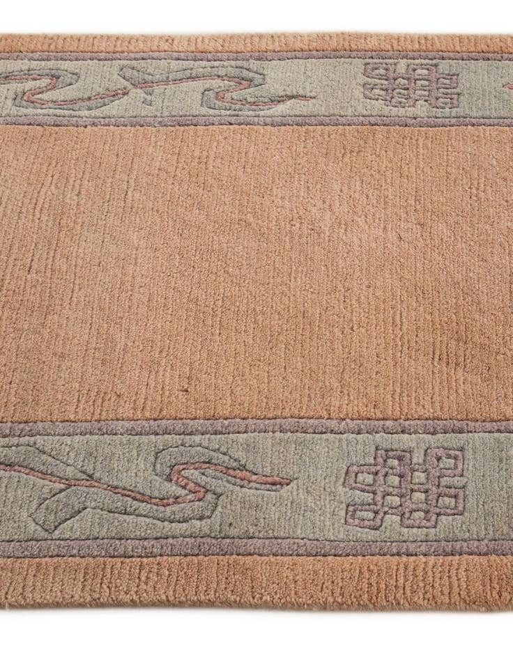 Detail image of 2' 7 x 9' 9  Hand Knotted Tibet Wool Runner Rug
