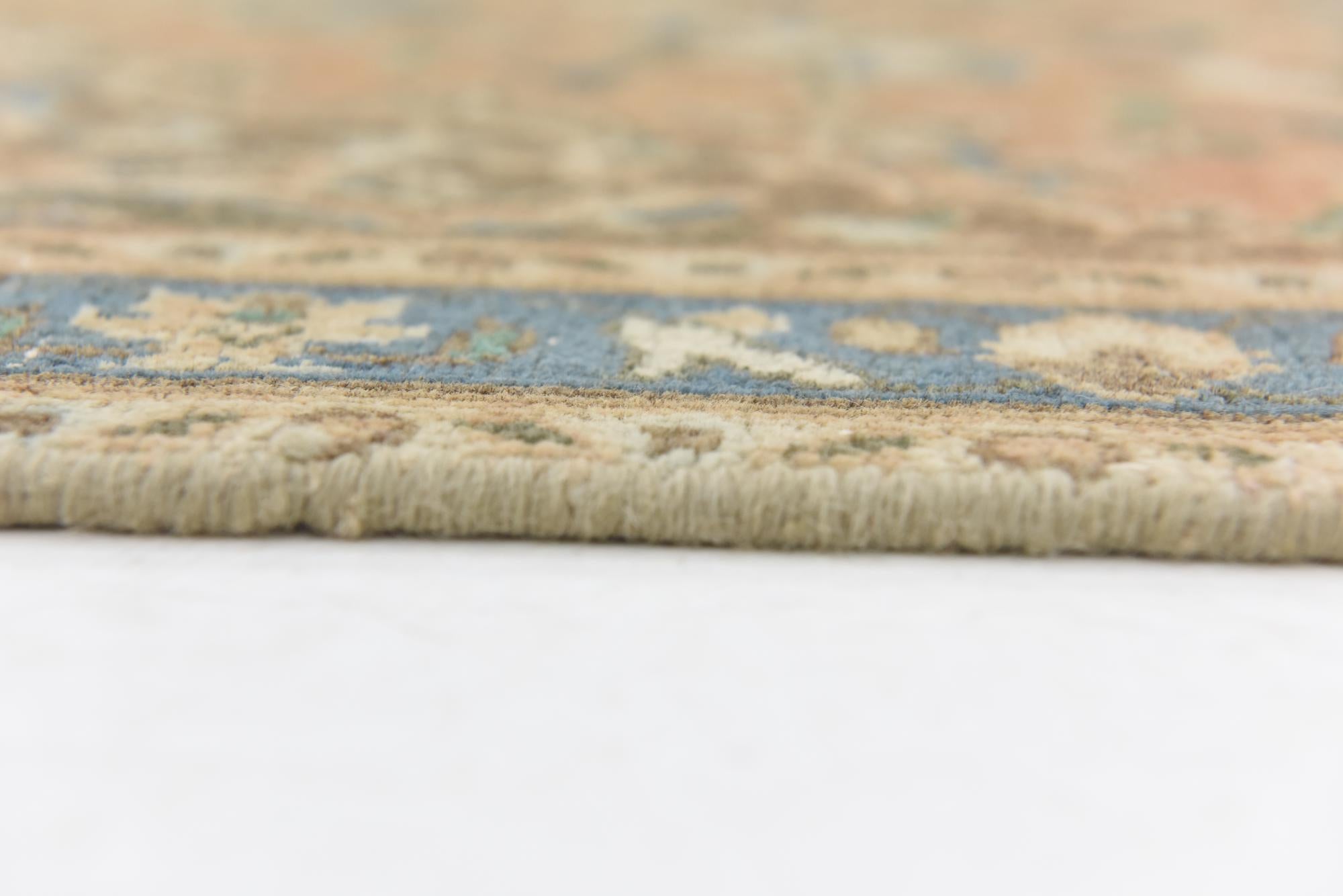 4' 5 x 7' 8 Hand Knotted Ultra Vintage Persian Wool Runner Rug