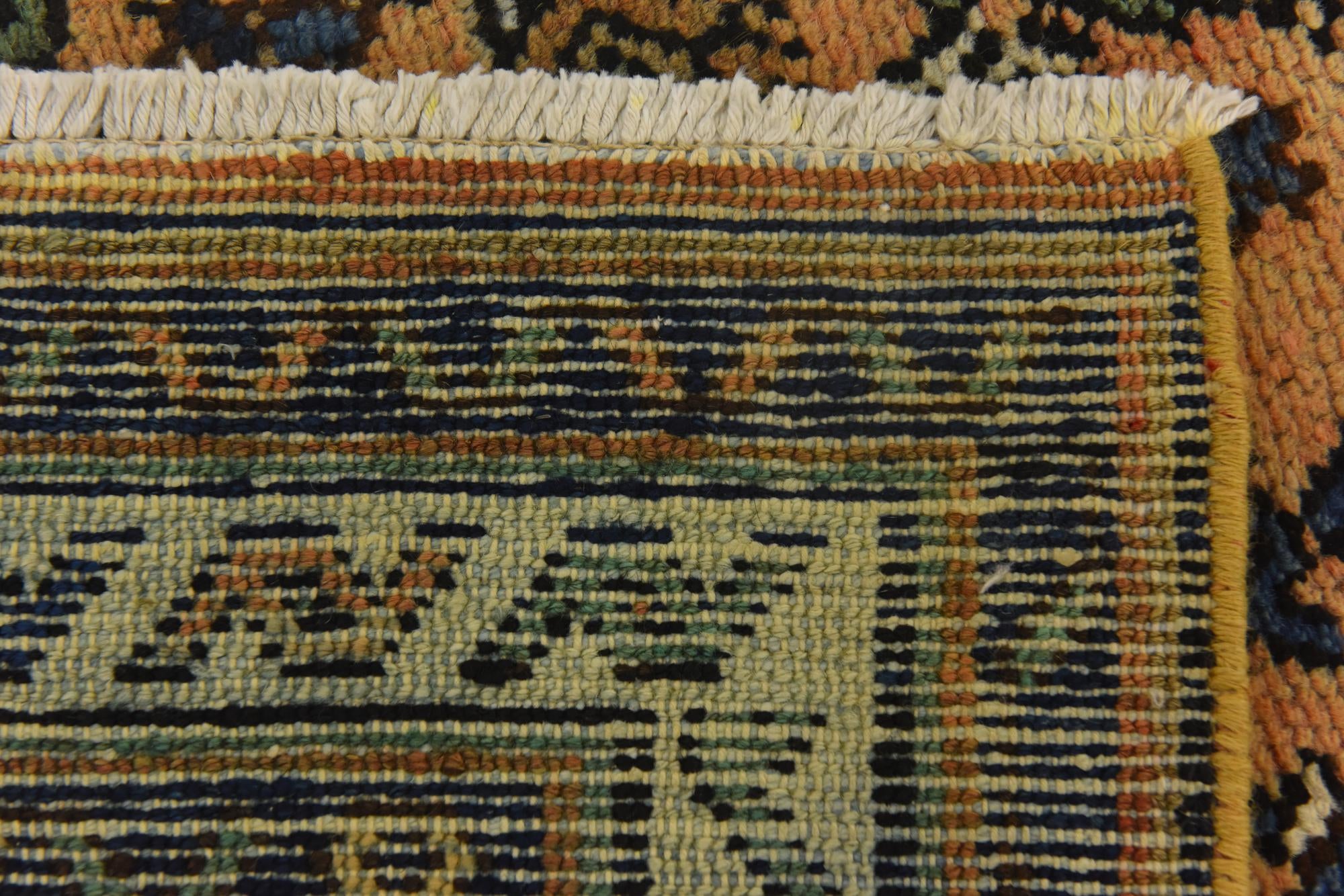 3' 6 x 9' 9 Hand Knotted Ultra Vintage Persian Wool Runner Rug