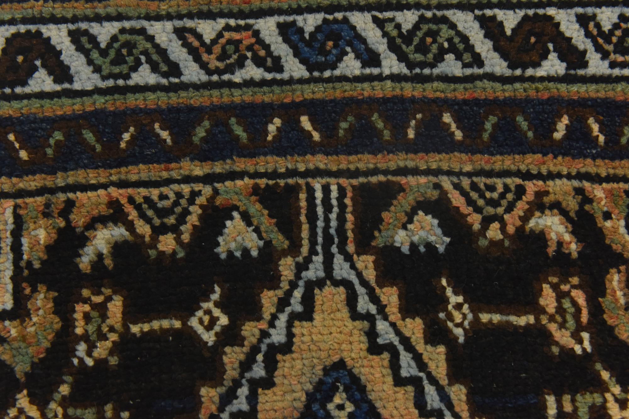 3' 6 x 9' 9 Hand Knotted Ultra Vintage Persian Wool Runner Rug