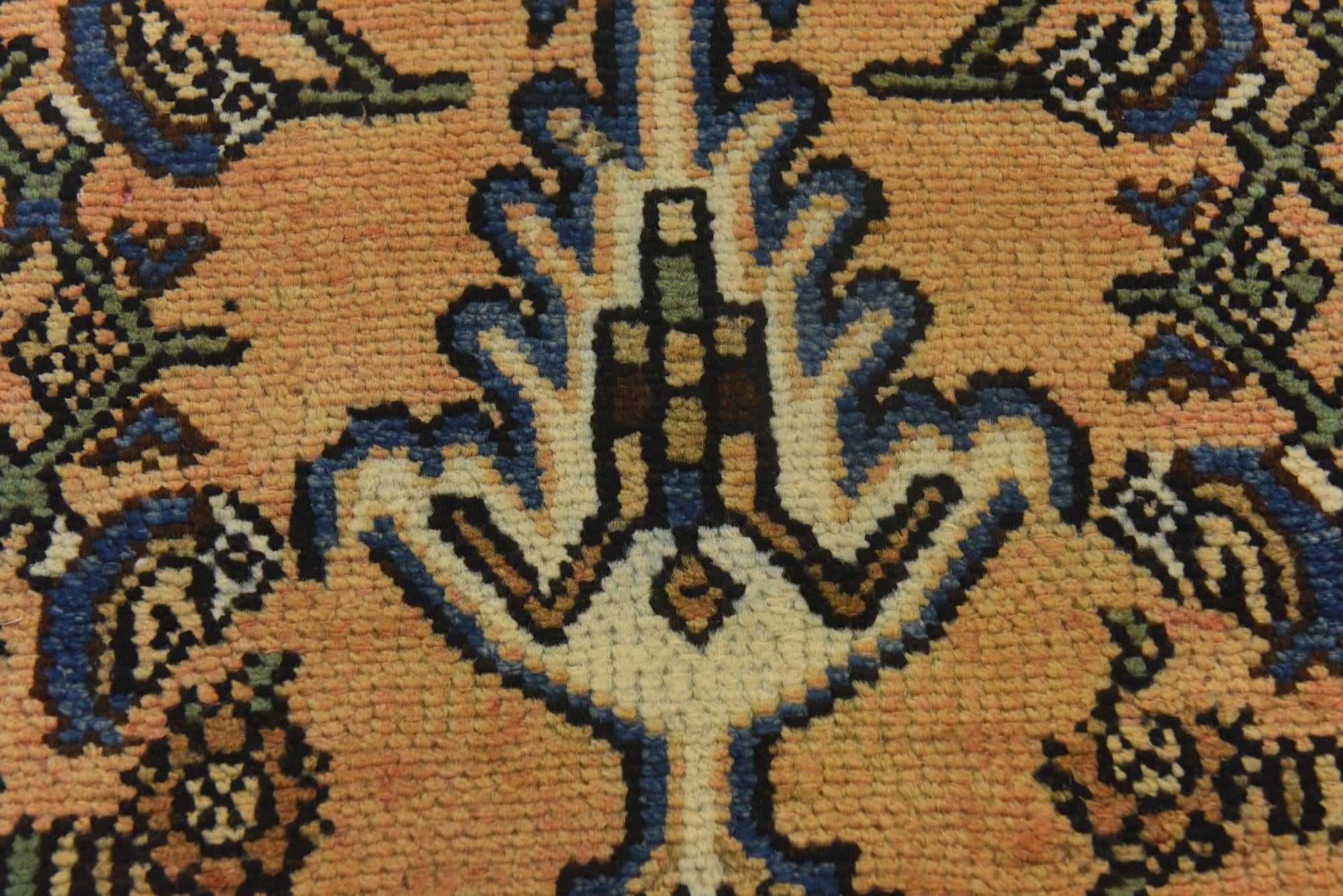 3' 6 x 9' 9 Hand Knotted Ultra Vintage Persian Wool Runner Rug