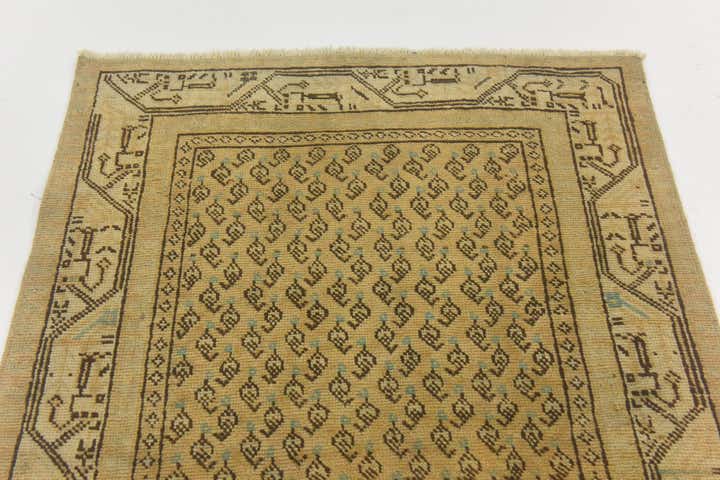 3' 2 x 10' 1 Hand Knotted Ultra Vintage Persian Wool Runner Rug