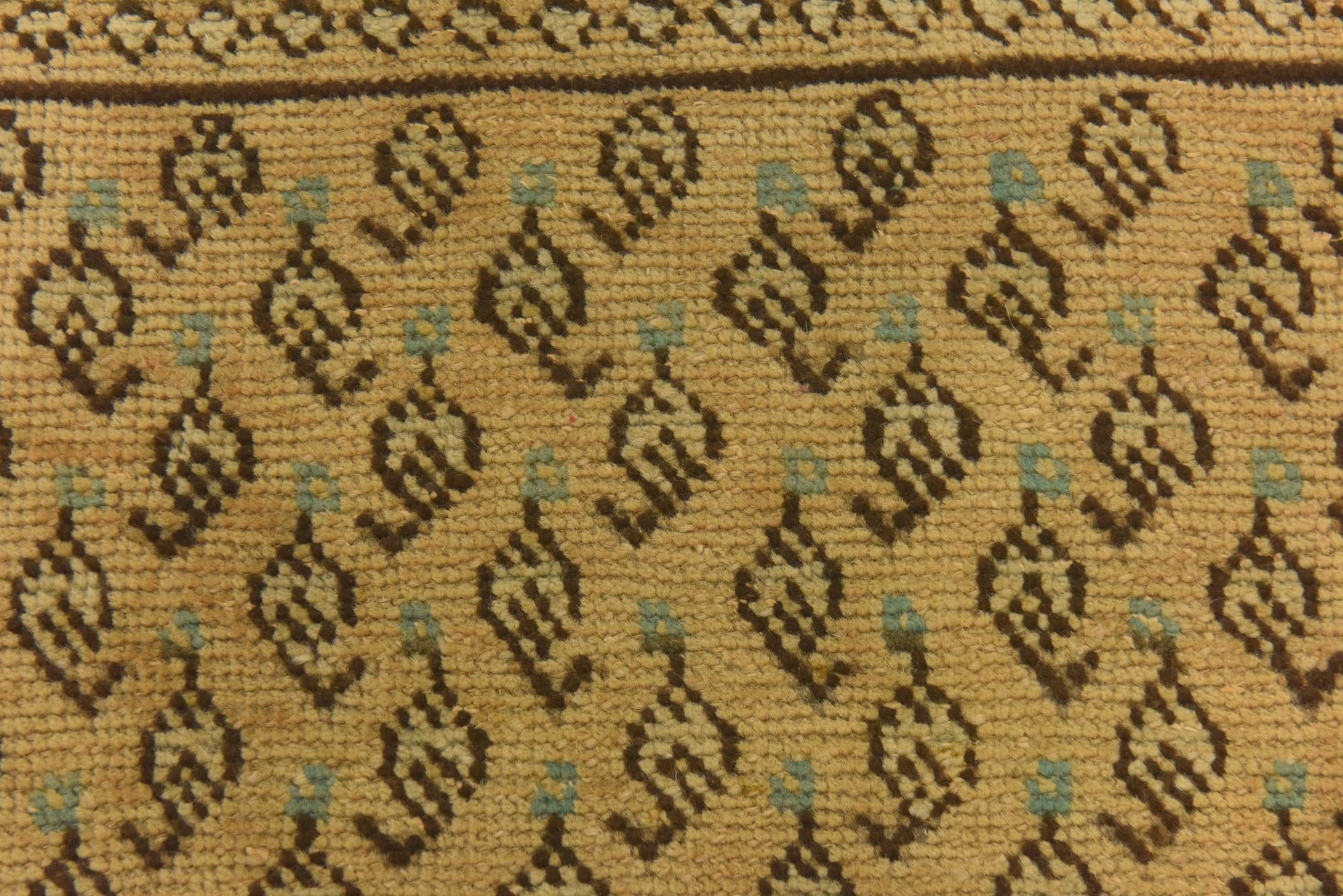3' 2 x 10' 1 Hand Knotted Ultra Vintage Persian Wool Runner Rug