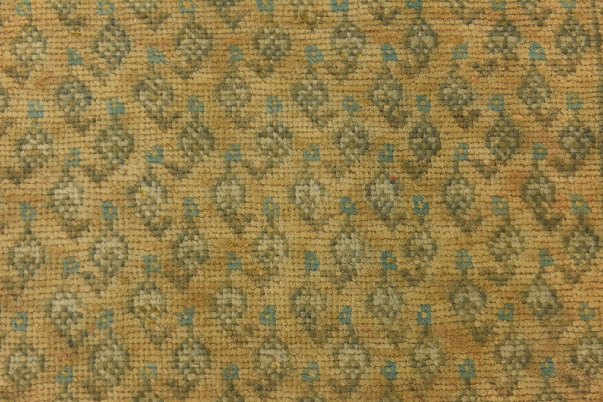 3' 2 x 10' 1 Hand Knotted Ultra Vintage Persian Wool Runner Rug