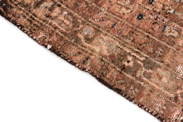 Detail image of 3' 3 x 7' 2 Hand Knotted Ultra Vintage Persian Wool Runner Rug