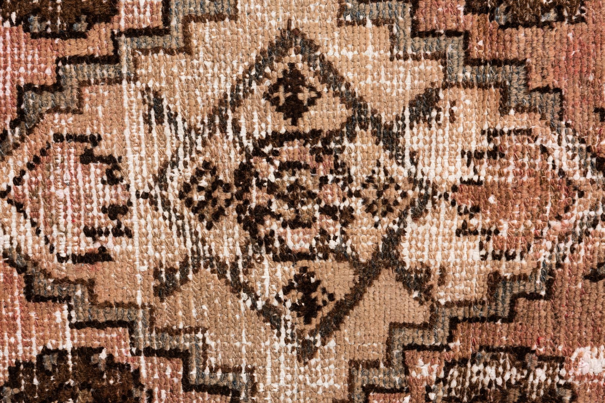 95cm x 200cm anudado a mano Ultra Vintage Alfombra Persa Lana Pasillera