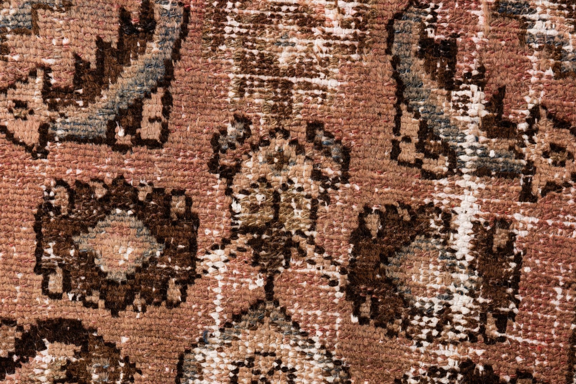 95cm x 200cm anudado a mano Ultra Vintage Alfombra Persa Lana Pasillera