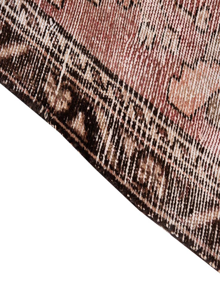 Detail image of 3' 4 x 9' 2  Hand Knotted Ultra Vintage Persian Wool Runner Rug