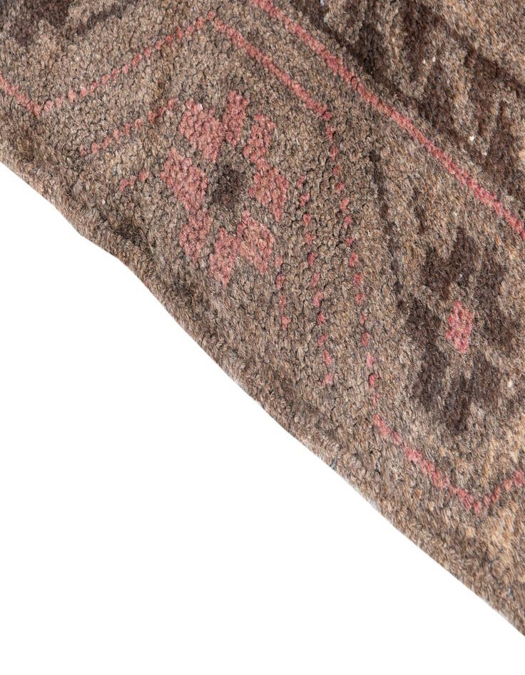 Detail image of 3' 4 x 6' 4  Hand Knotted Ultra Vintage Persian Wool Runner Rug