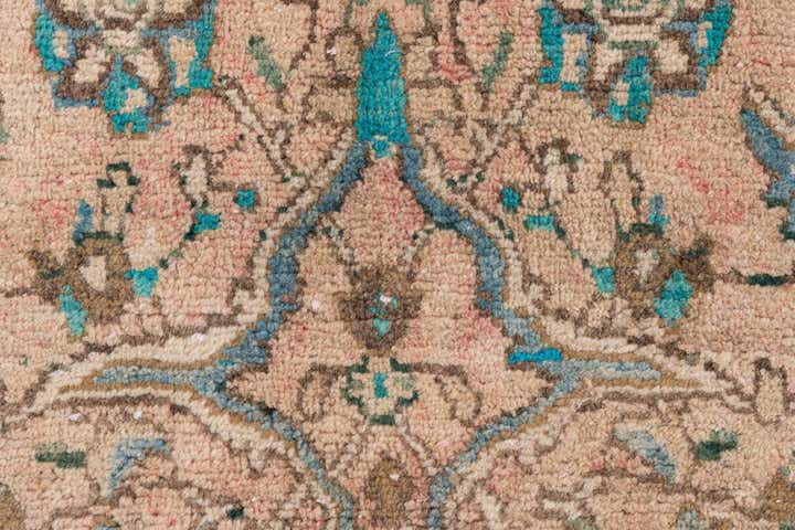 2' 4 x 6' 6 Hand Knotted Ultra Vintage Persian Wool Runner Rug