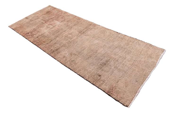 2' 8 x 6' 7 Hand Knotted Ultra Vintage Persian Wool Runner Rug