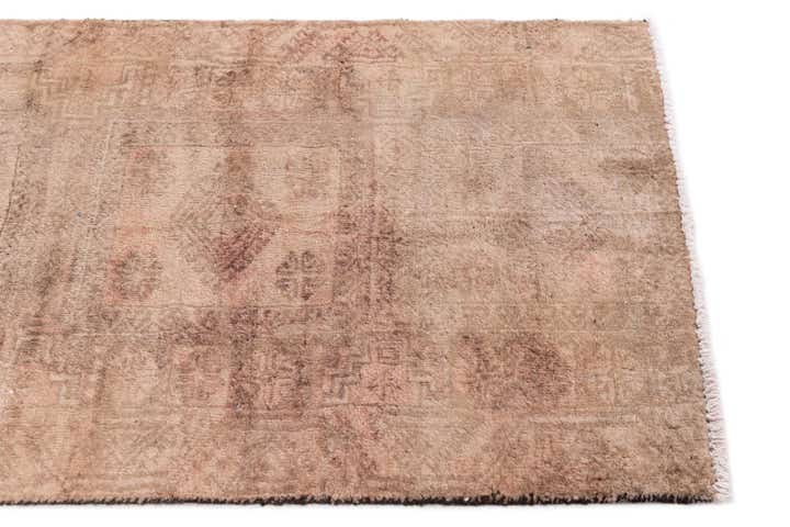 2' 8 x 6' 7 Hand Knotted Ultra Vintage Persian Wool Runner Rug