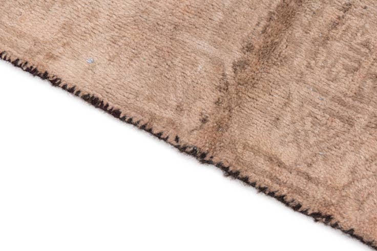 Detail image of 2' 8 x 6' 7 Hand Knotted Ultra Vintage Persian Wool Runner Rug