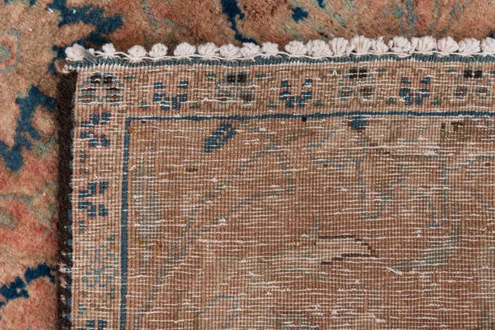 2' 4 x 4' 8 Hand Knotted Ultra Vintage Persian Wool Runner Rug