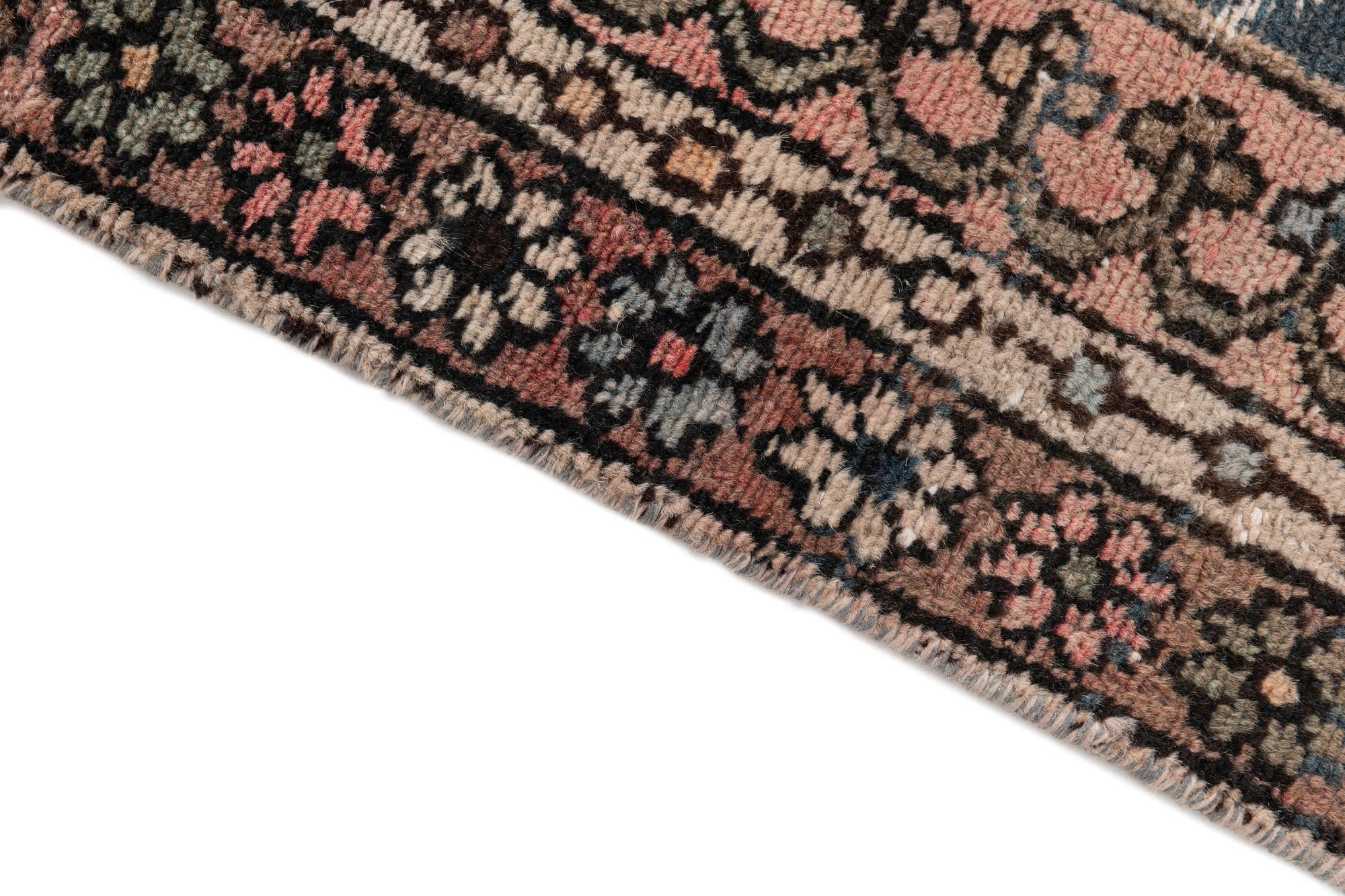 3' x 6' 2 Hand Knotted Ultra Vintage Persian Wool Runner Rug