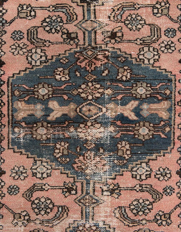 Detail image of 3' x 6' 2  Hand Knotted Ultra Vintage Persian Wool Runner Rug