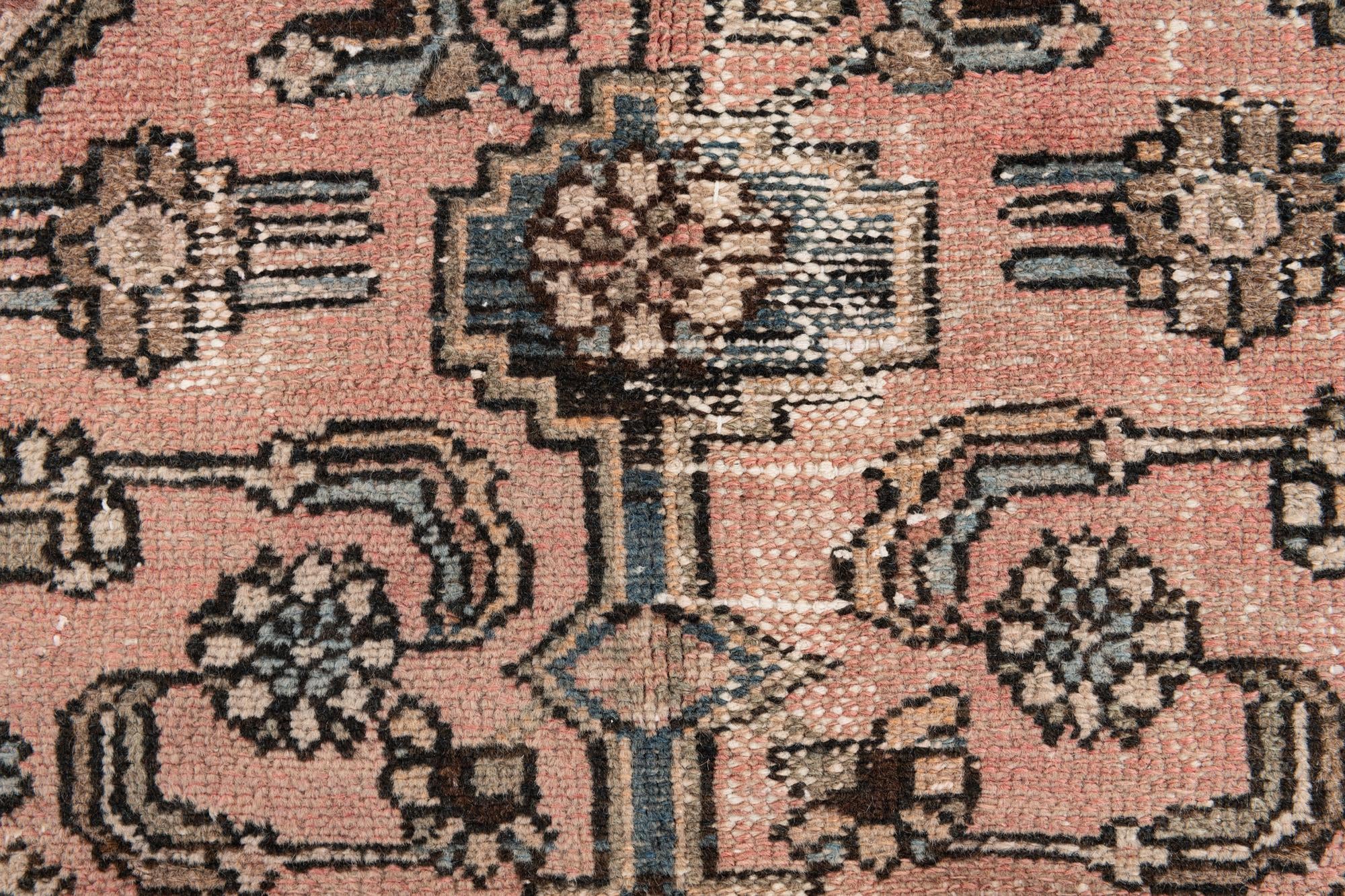 3' x 6' 2 Hand Knotted Ultra Vintage Persian Wool Runner Rug