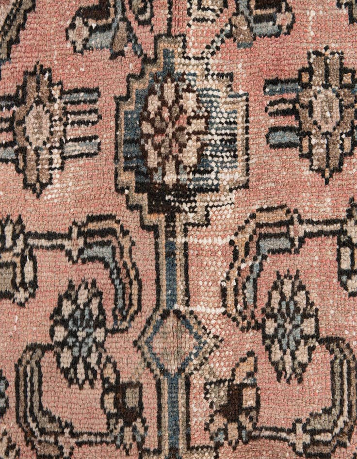 Detail image of 3' x 6' 2  Hand Knotted Ultra Vintage Persian Wool Runner Rug