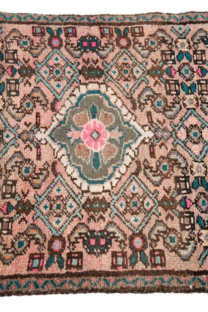 2' 1 x 6' 7 Hand Knotted Ultra Vintage Persian Wool Runner Rug