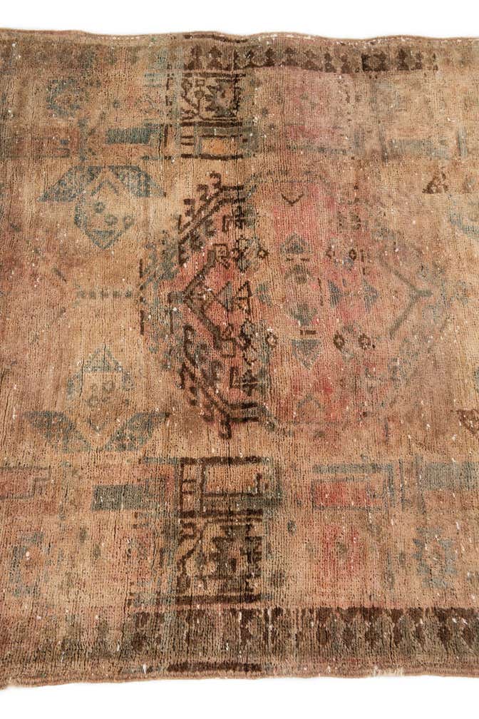 3' x 10' Hand Knotted Ultra Vintage Persian Wool Runner Rug