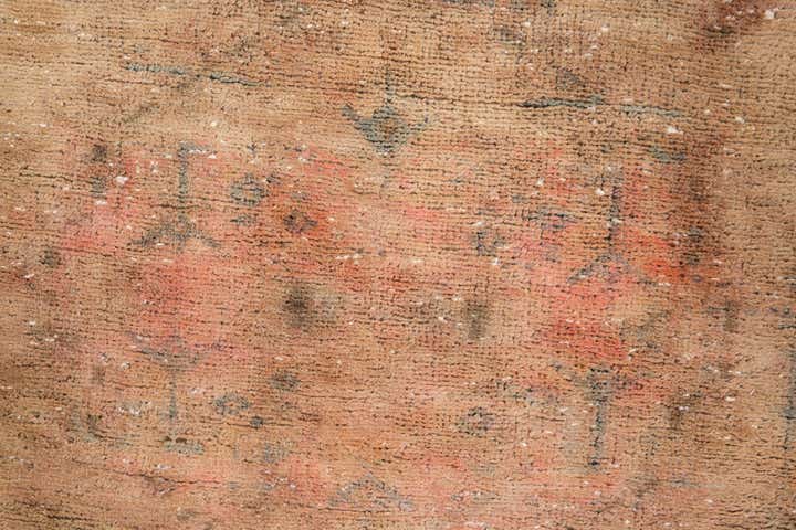 3' x 10' Hand Knotted Ultra Vintage Persian Wool Runner Rug