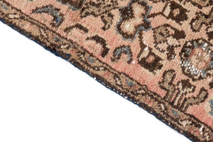 2' 5 x 9' 3 Hand Knotted Ultra Vintage Persian Wool Runner Rug