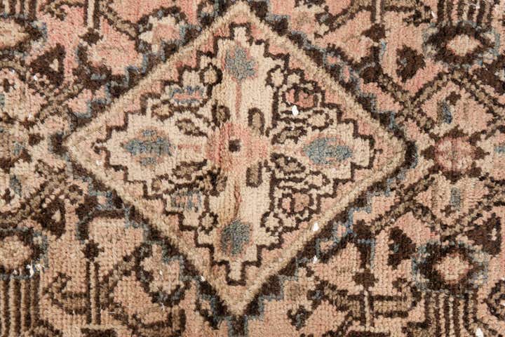 2' 5 x 9' 3 Hand Knotted Ultra Vintage Persian Wool Runner Rug
