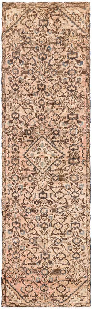 2' 5 x 9' 3 Hand Knotted Ultra Vintage Persian Wool Runner Rug