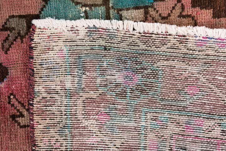 4' 10 x 9' 10 Hand Knotted Ultra Vintage Persian Wool Runner Rug