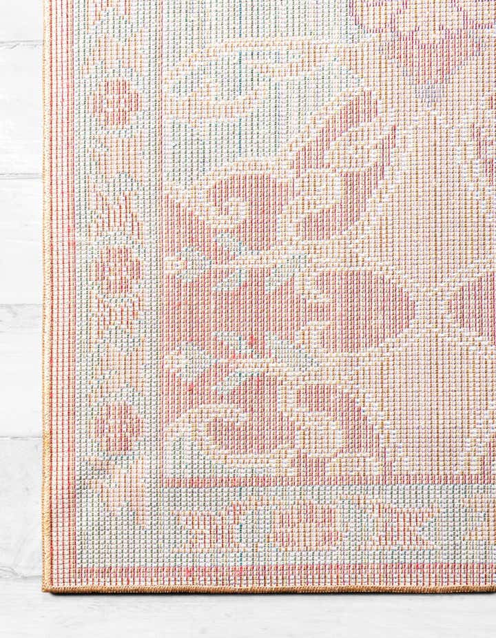 8' x 8' Aqua Square Rug