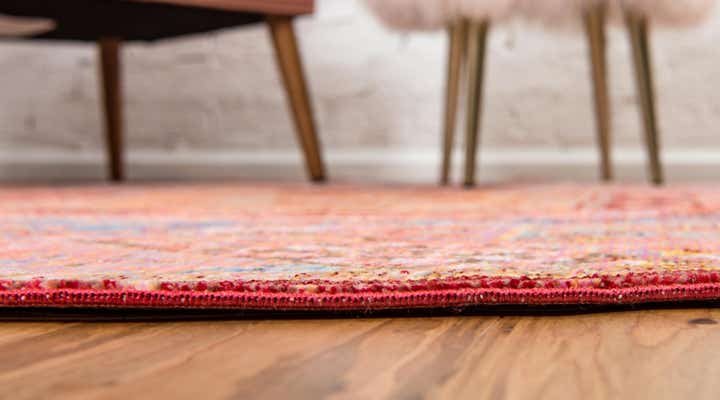 8' x 8' Aqua Square Rug
