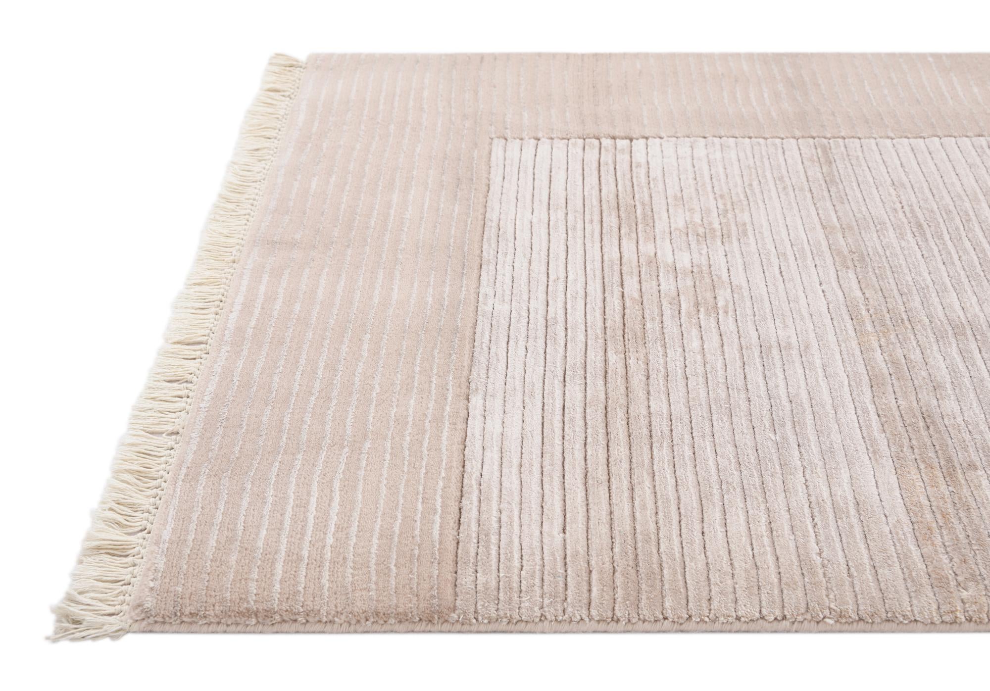 2' 7 x 2' 7 Hand Knotted Darya Wool Square Rug