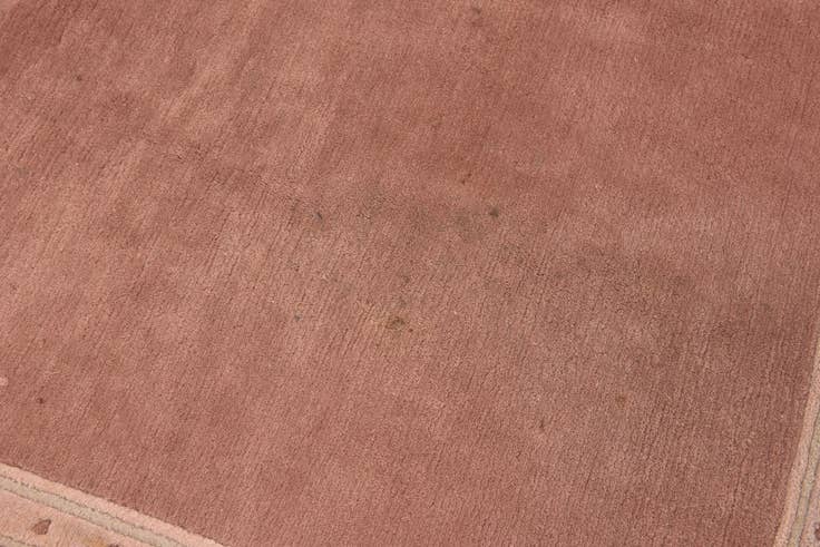 Detail image of 7' 8 x 8' Hand Knotted Nepal Wool Square Rug