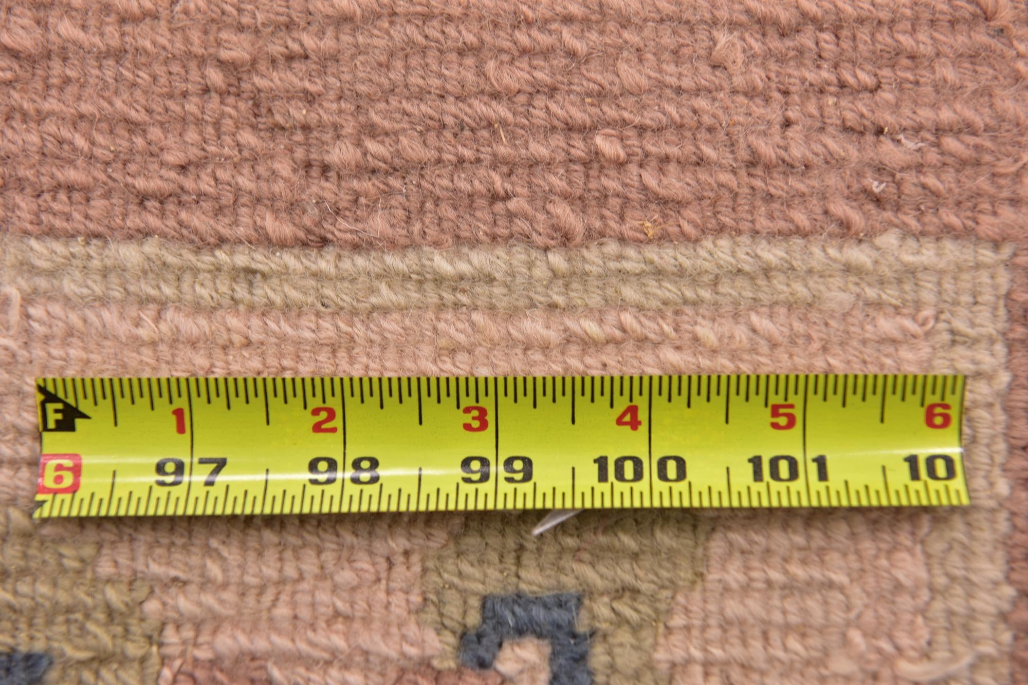 7' 8 x 8' Hand Knotted Nepal Wool Square Rug