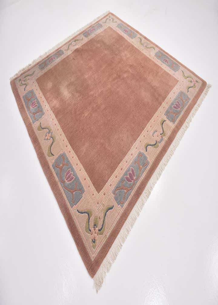 7' 8 x 8' Hand Knotted Nepal Wool Square Rug