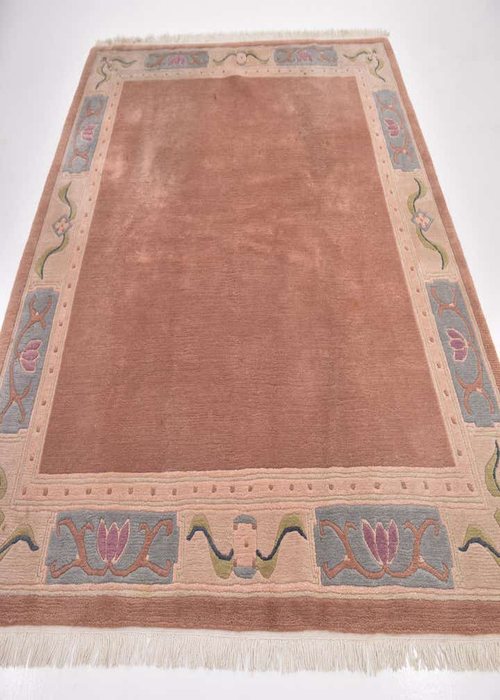 7' 8 x 8' Hand Knotted Nepal Wool Square Rug