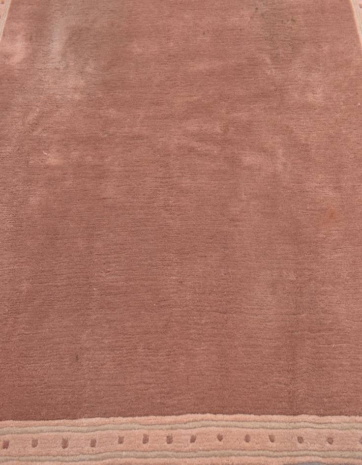 Detail image of 7' 8 x 8' Hand Knotted Nepal Wool Square Rug